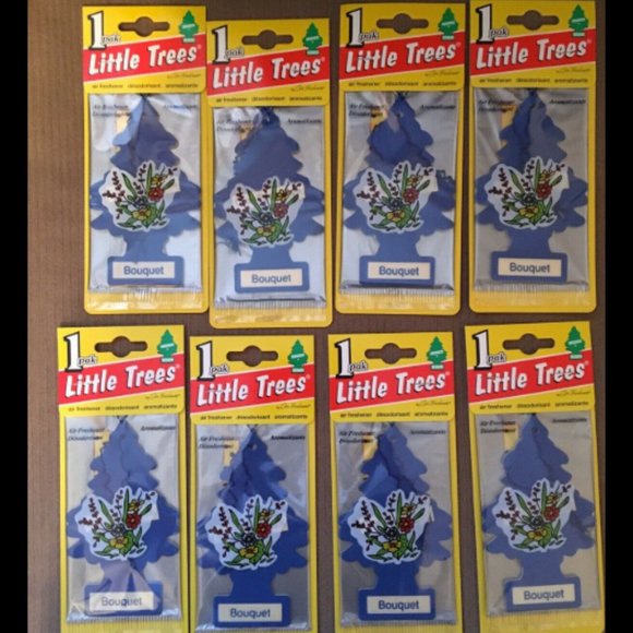 Little Tree Other - X8 Little Trees Bouquet Scent Magic Tree ~RARE